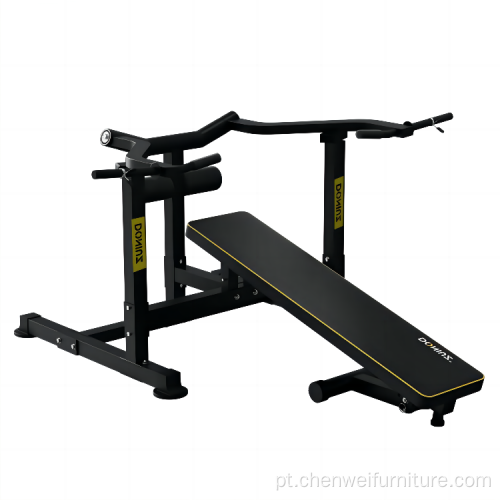 Power Rack Squat Rack com bancada dobrável de halteres